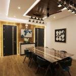 Interior designers in thrissur luxury dining room design